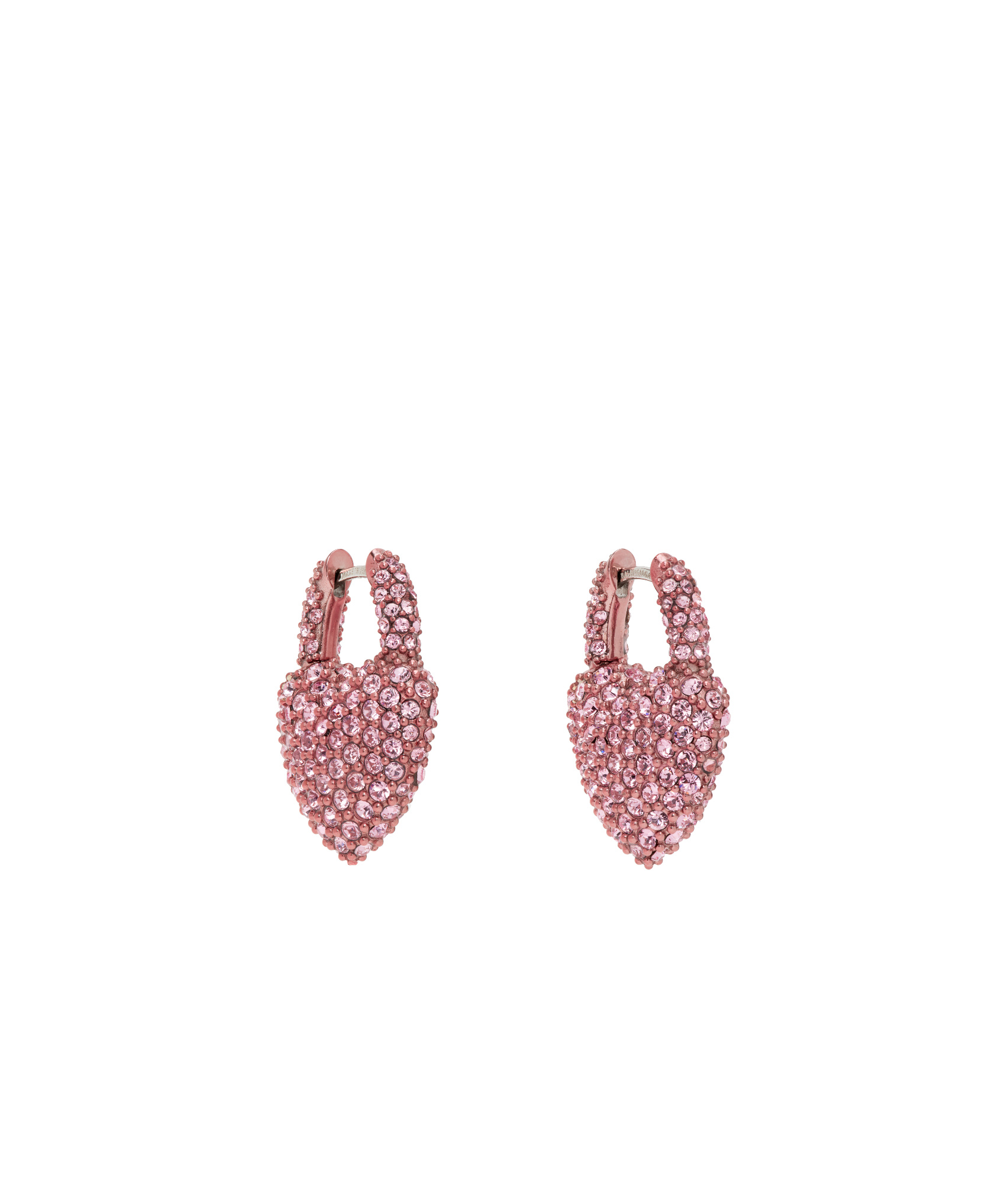 Balenciaga Minnie Earrings In Pink