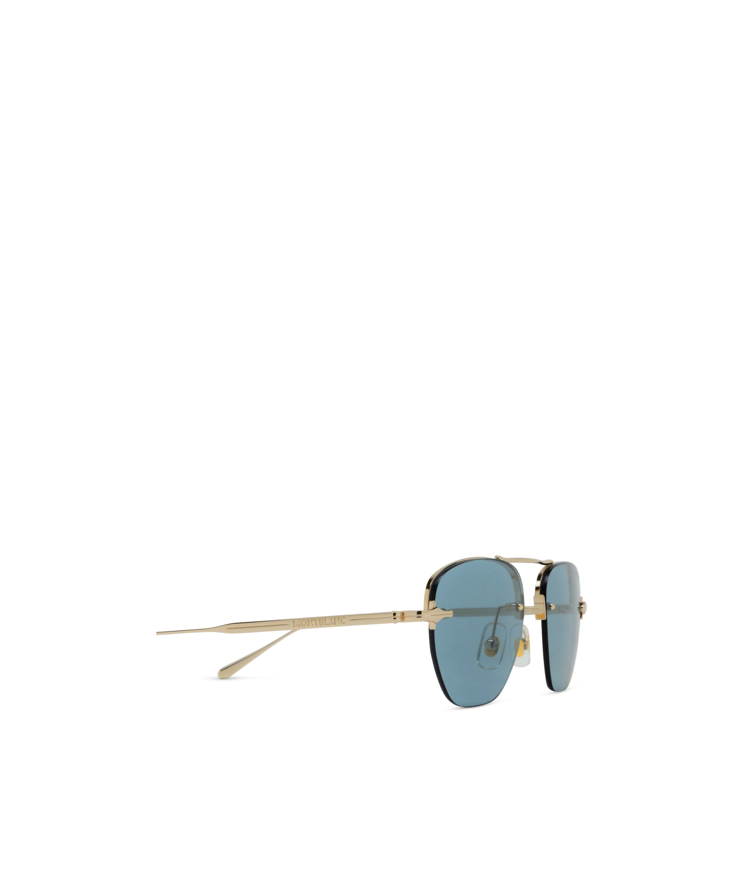 Montblanc Geometric Frame Sunglasses