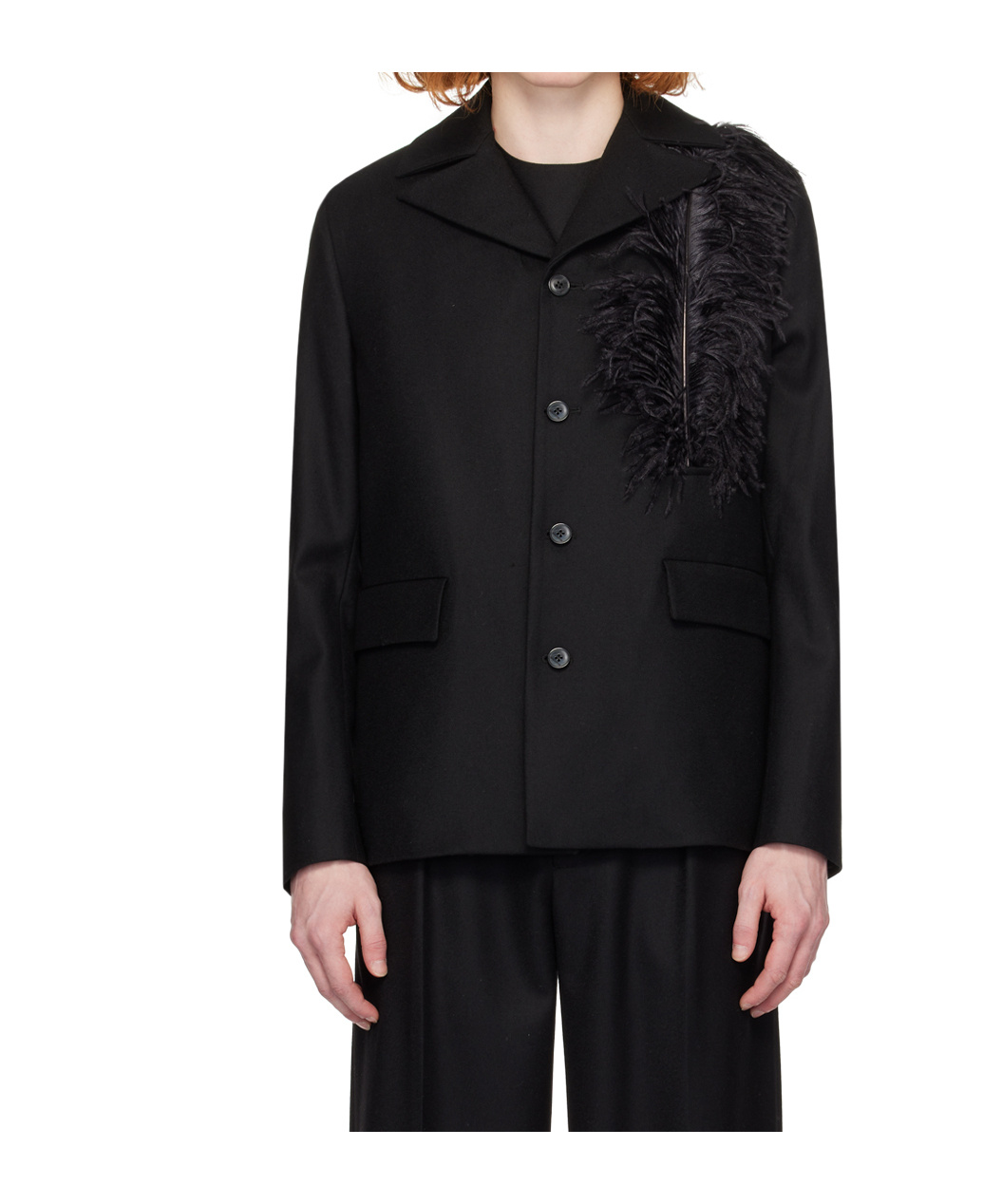 16arlington Virgin Wool Twill Blazer
