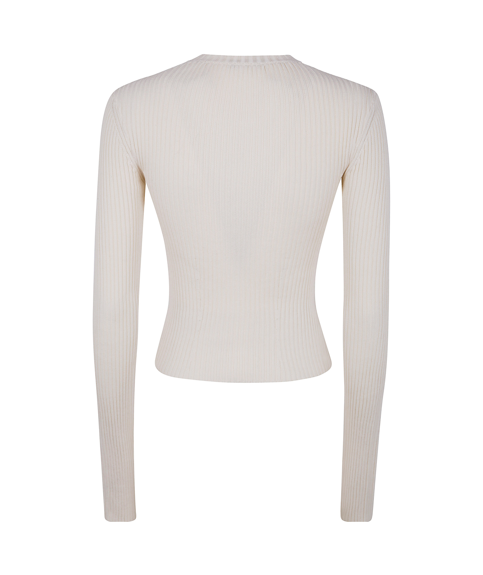 Ann Demeulemeester Terna Cropped Zipped Cardigan Cotton In White