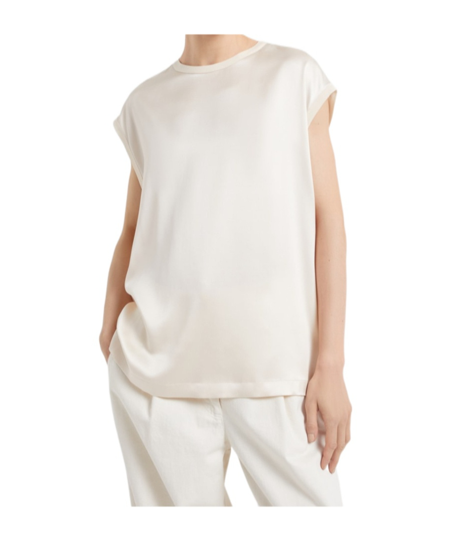 Brunello Cucinelli Top In White