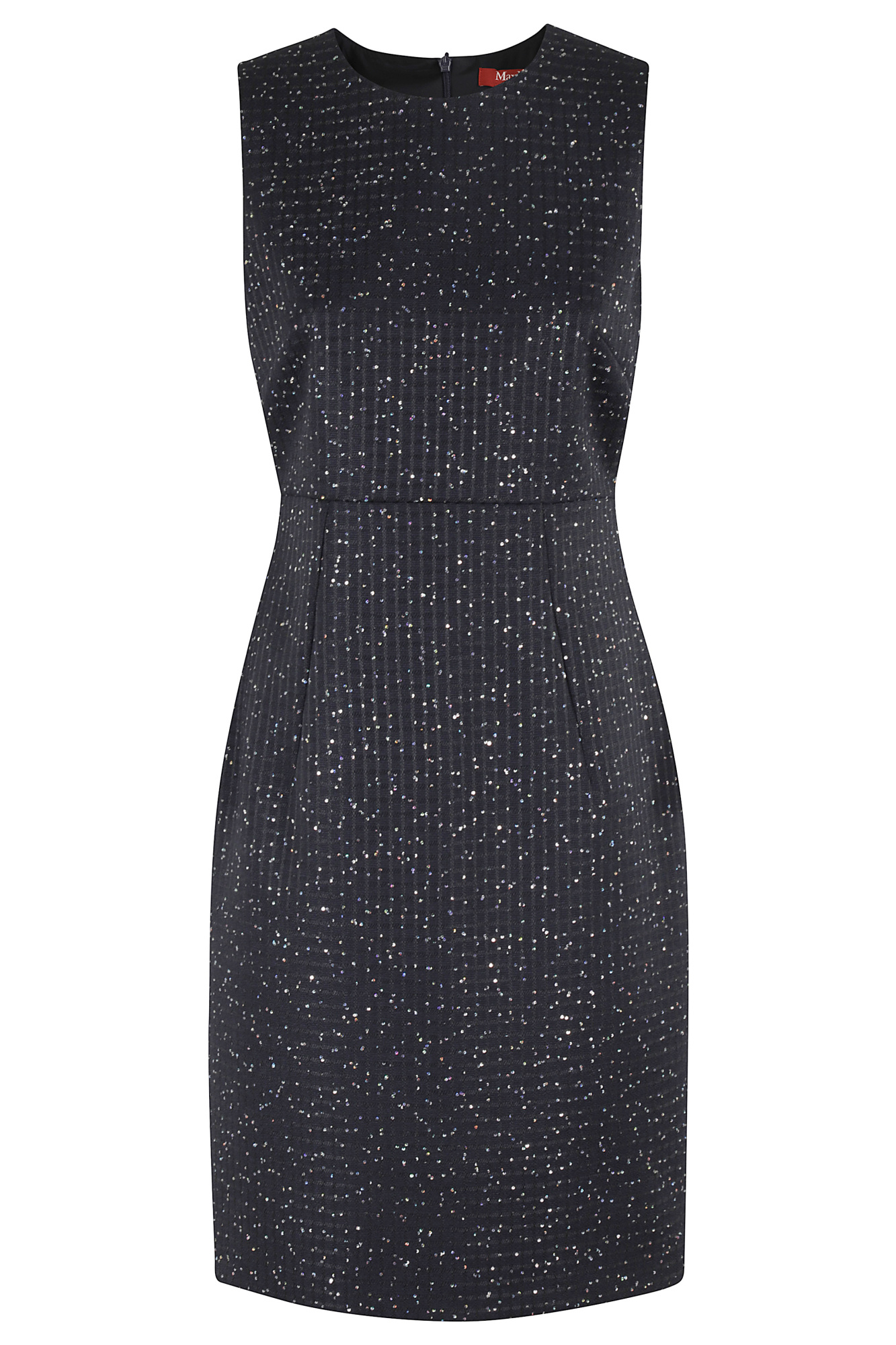 Max Mara Sleeveless Dress In Black