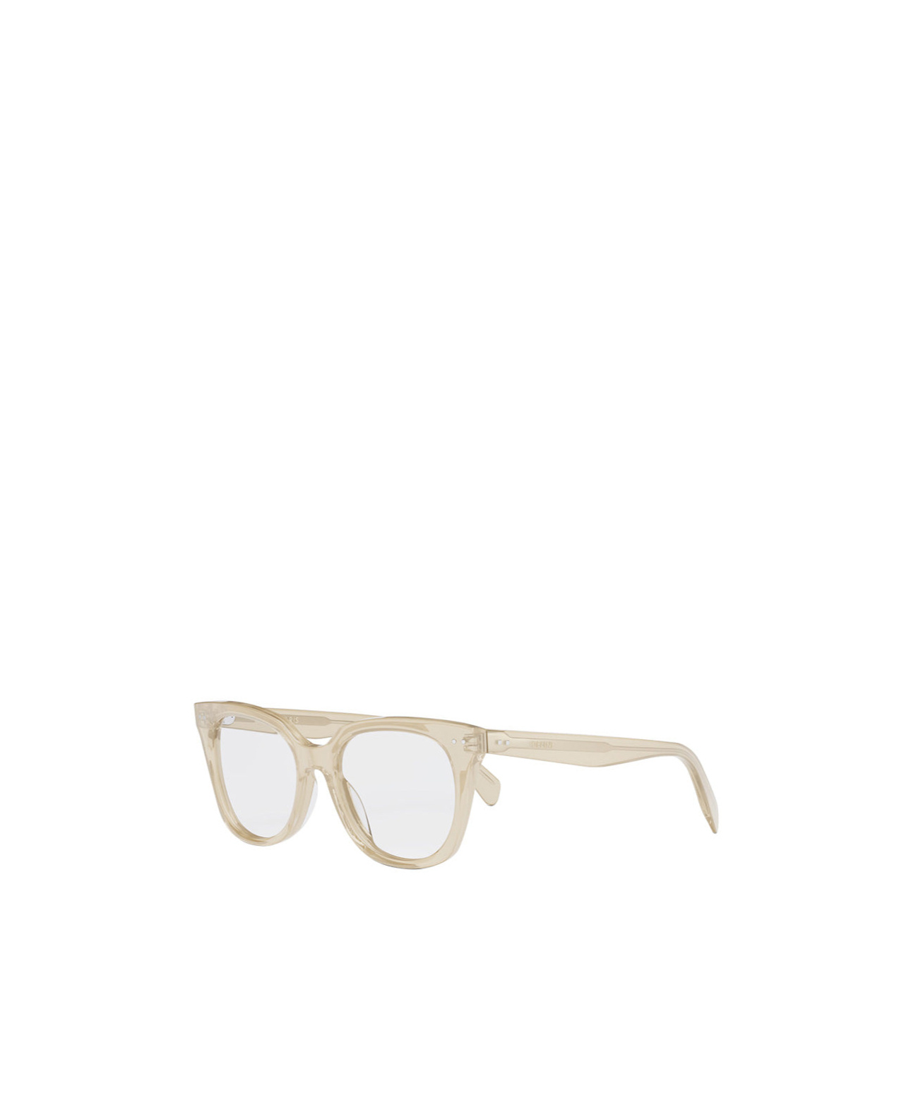 Celine Square Frame Plain Mirror In Nude