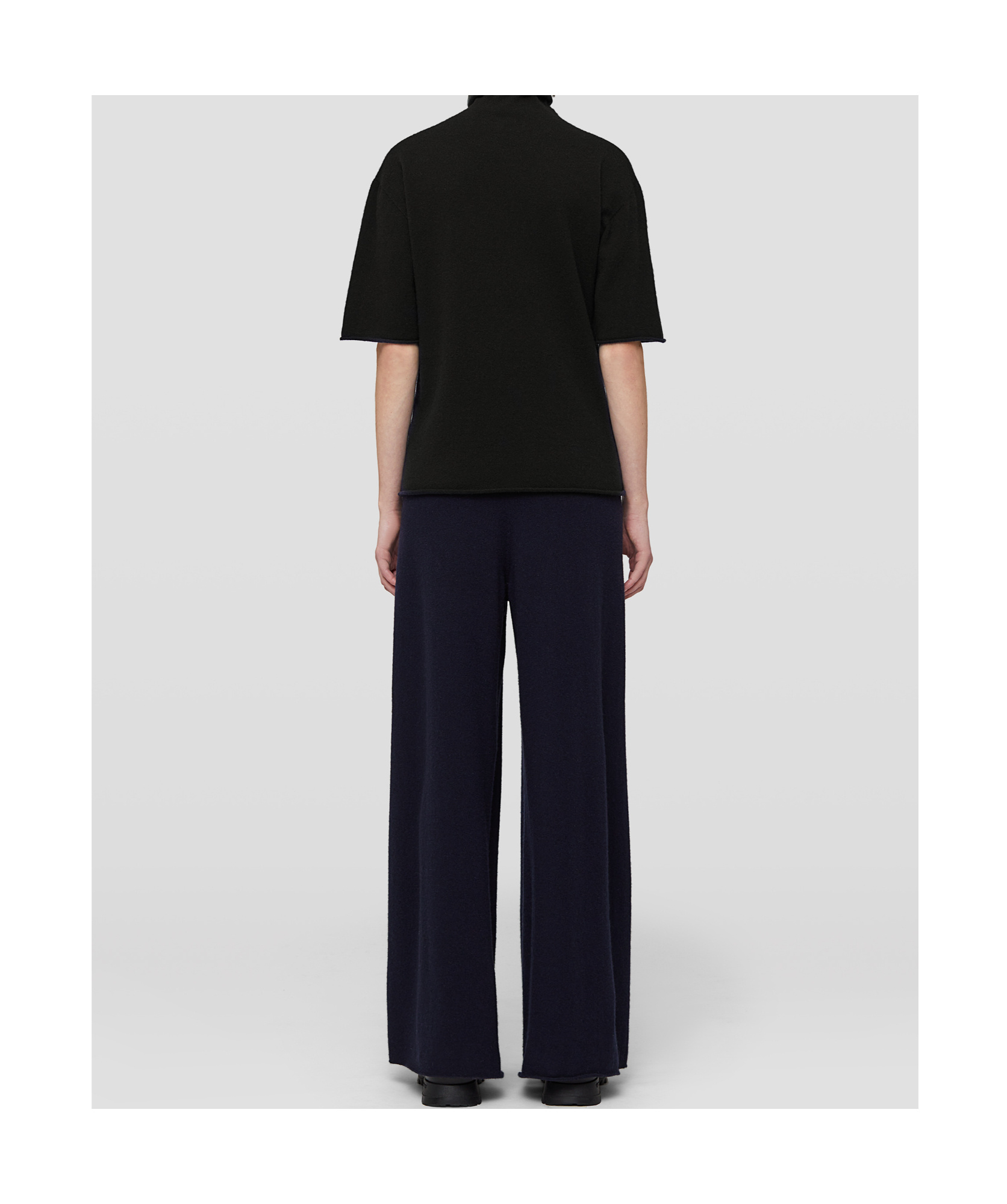 Jil Sander High-neck Sweater In Black
