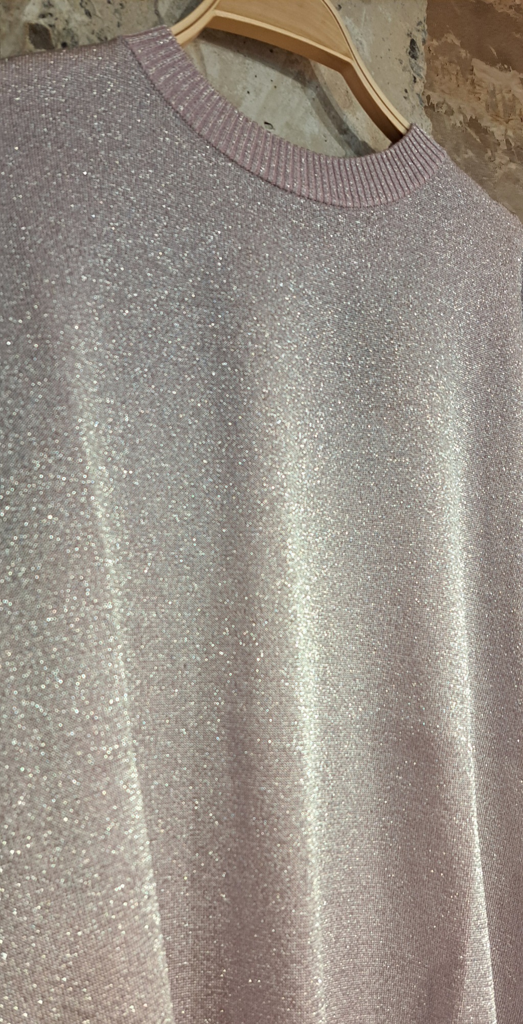 Shop Missoni Metallic Knit Jumper In Gray