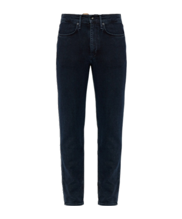 Rag & Bone Fit 2 Straight-leg Jeans In Black