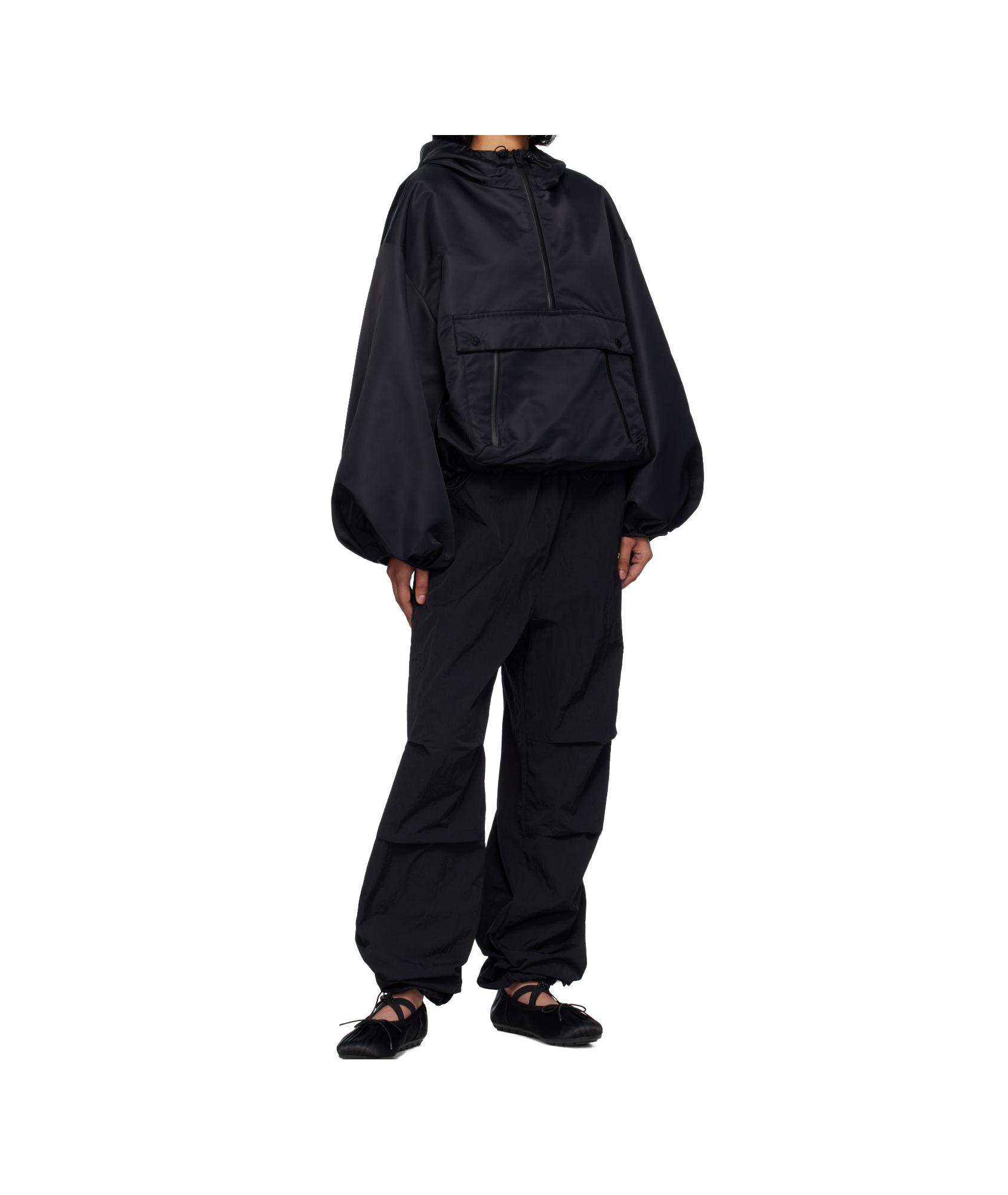 Cecilie Bahnsen Beverly Technical Nylon Anorak In Blue