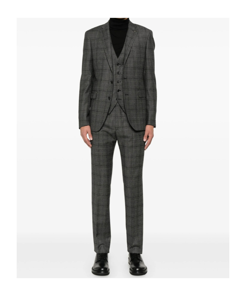 Shop Tagliatore Long-sleeved Suit