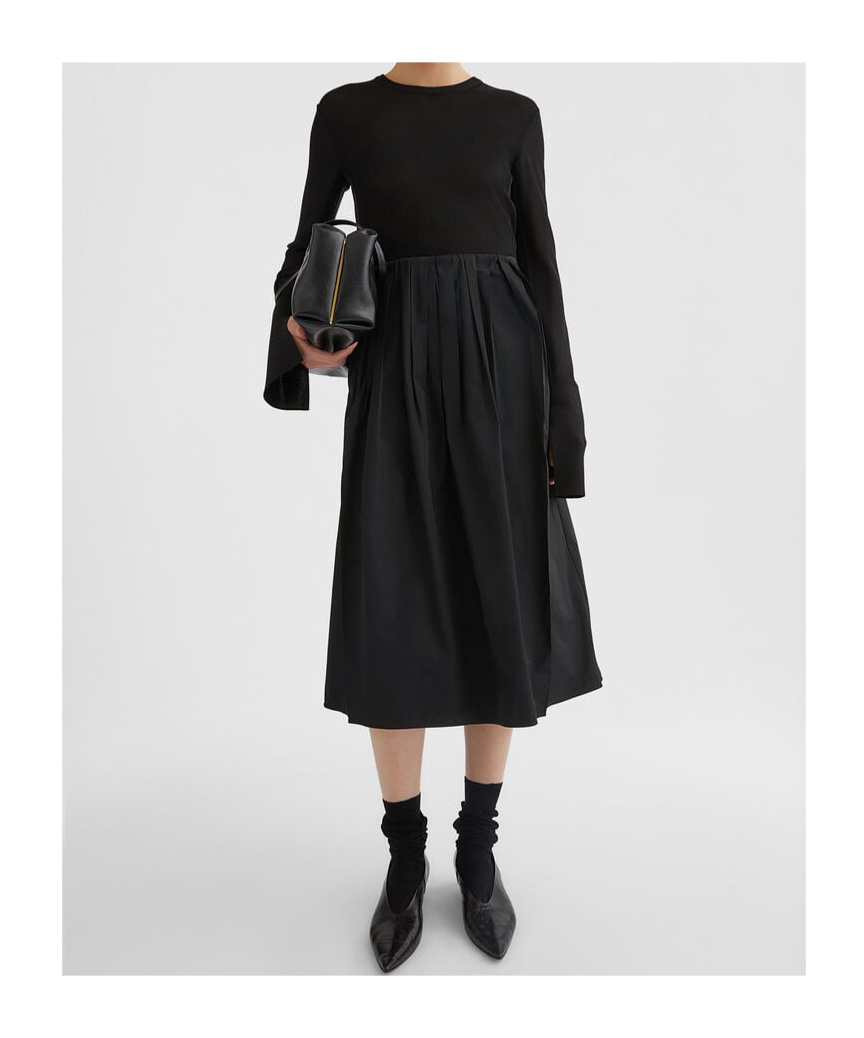 Jil Sander Crew-neck Jumper In Black