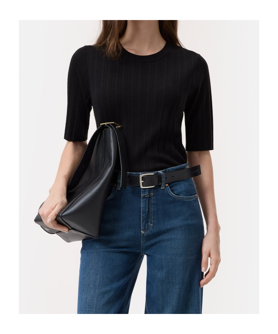 CLOSED RIBBED T-SHIRT