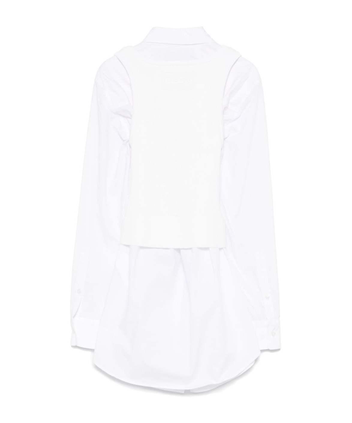Shop Iceberg Poplin Shirt In White