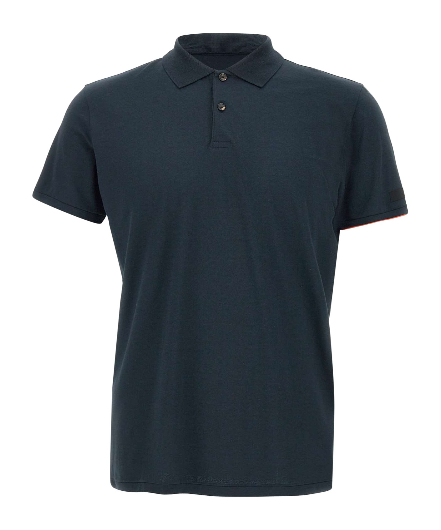 Rrd Short-sleeved Polo Shirt In Black