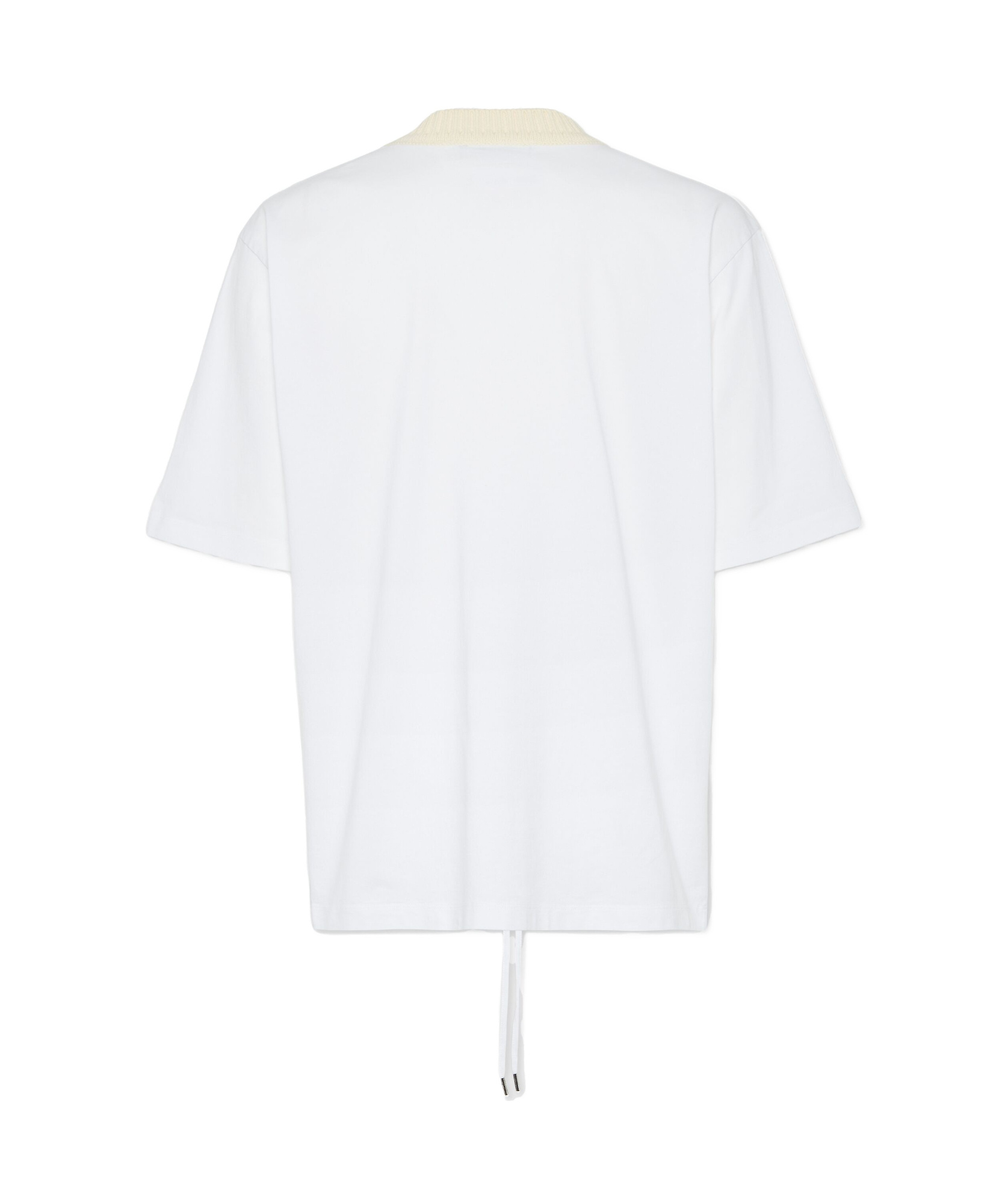 Dsquared2 Drawstring-hem T-shirt In White