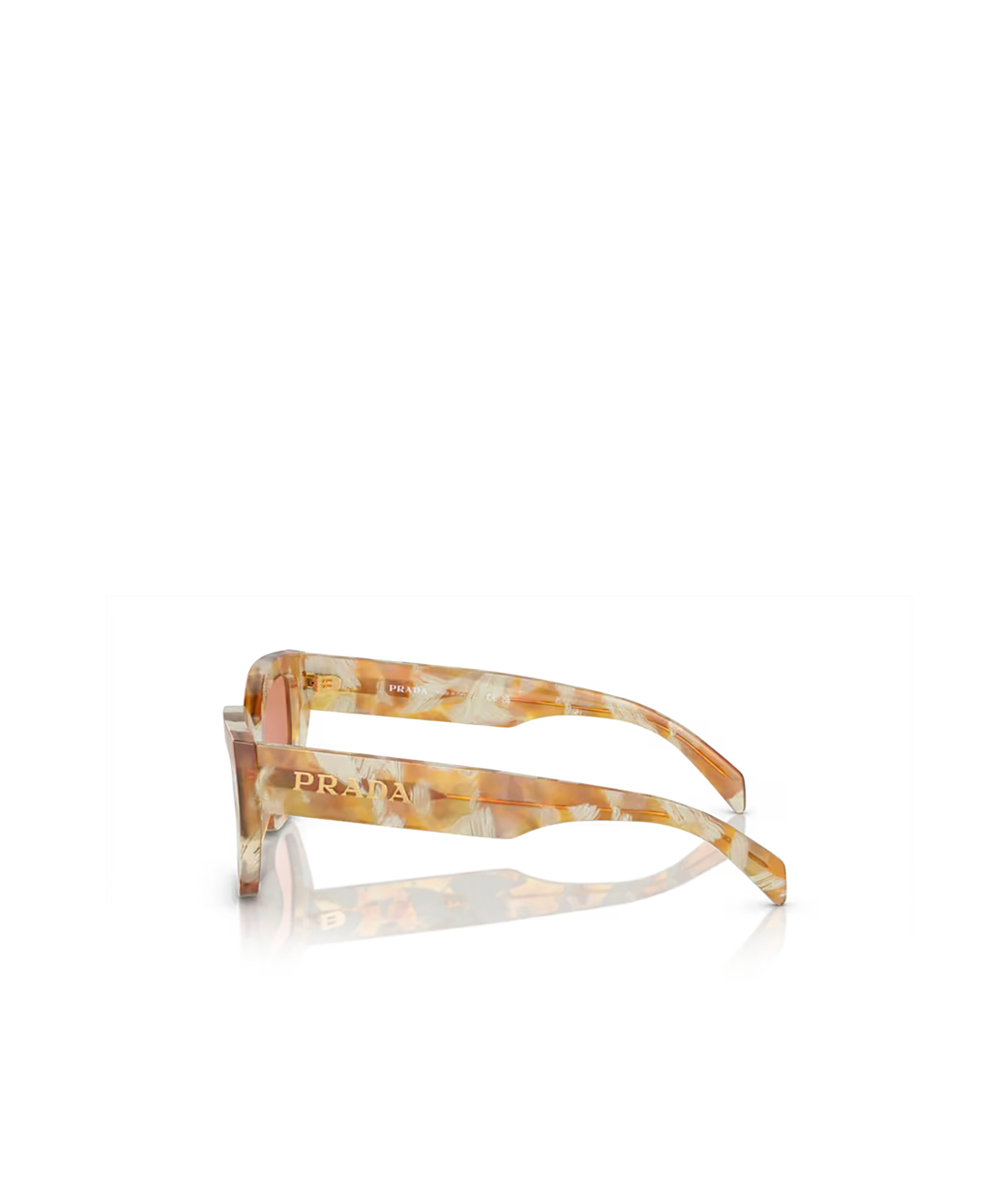 Prada Cat-eye Frame Sunglasses Sunglasses In Nude
