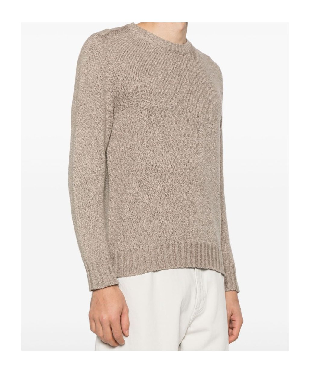 Drumohr Cotton Sweater In Nude