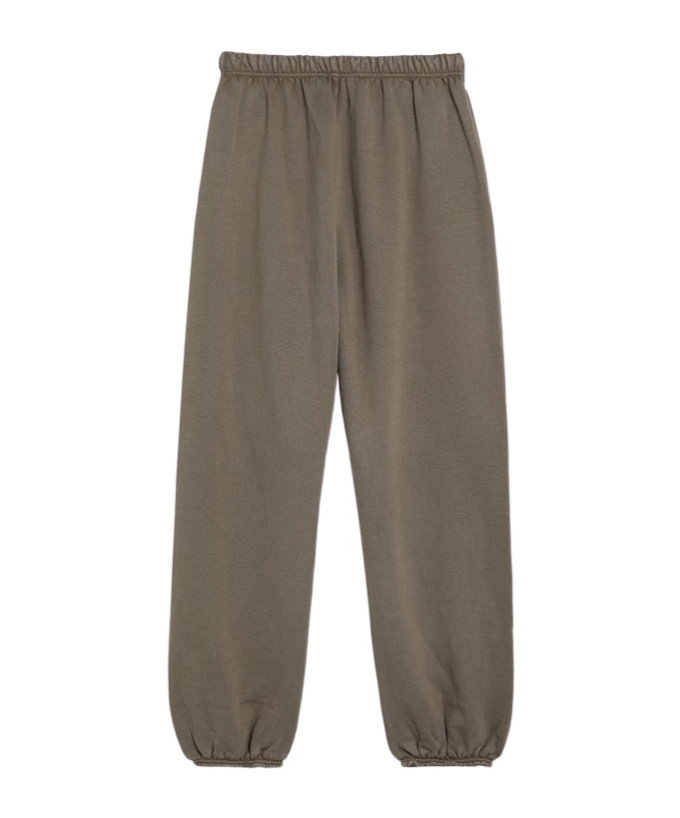Essentials Logo-printed Tie-dye Track Pants In Green