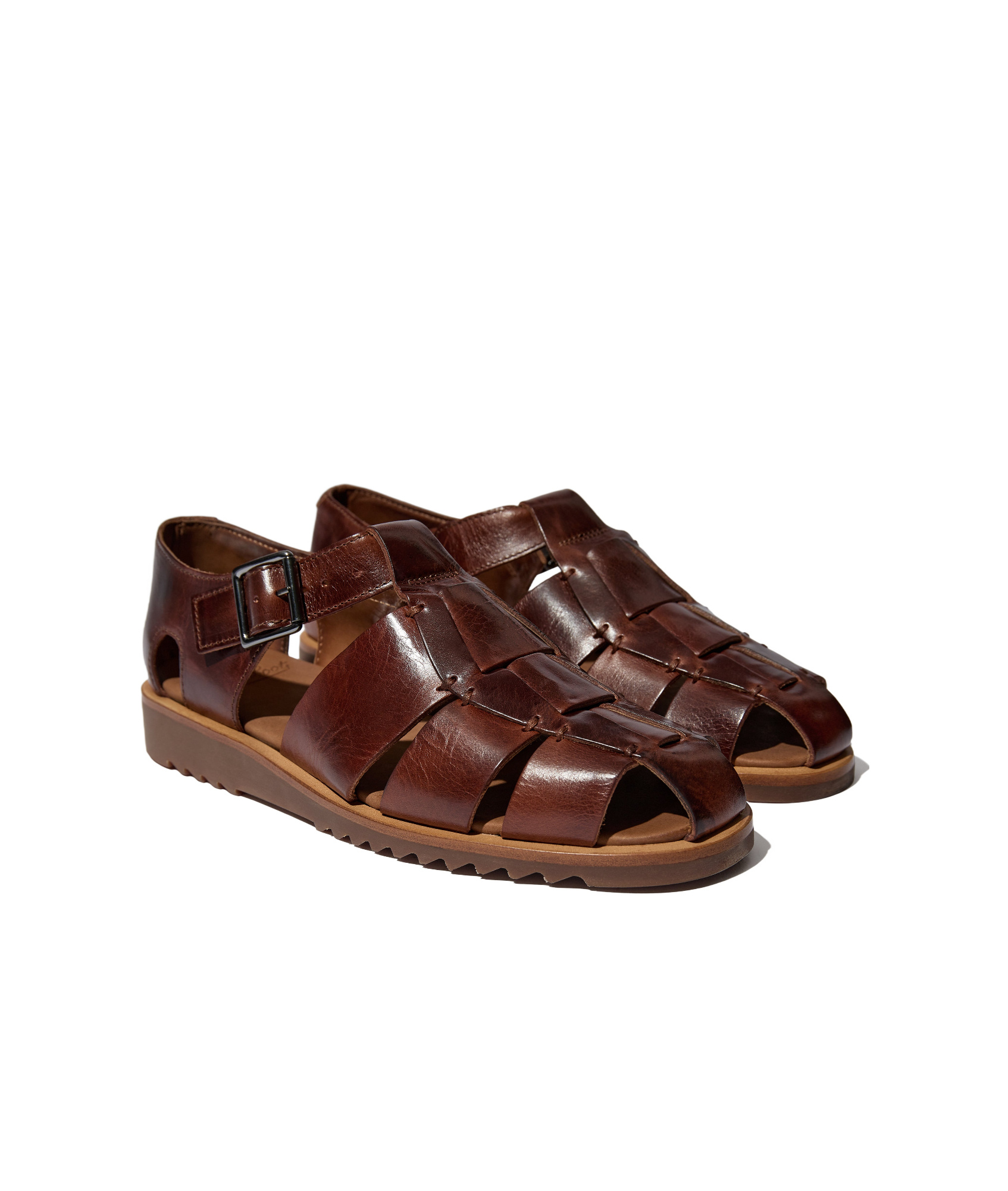 Paraboot Round-toe Sandals In Brown