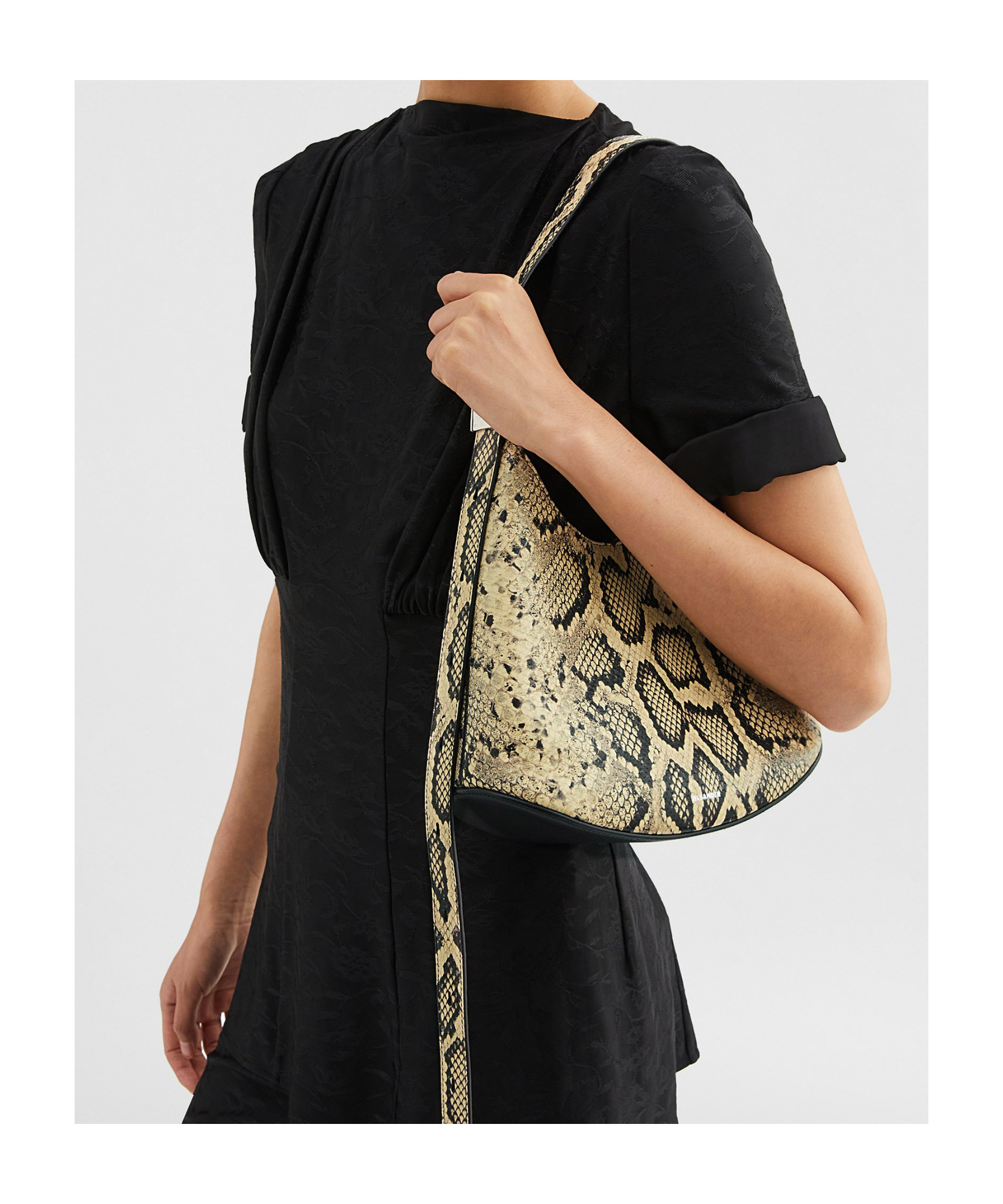 Jil Sander Small Eldorado Shoulder Bag In Jay