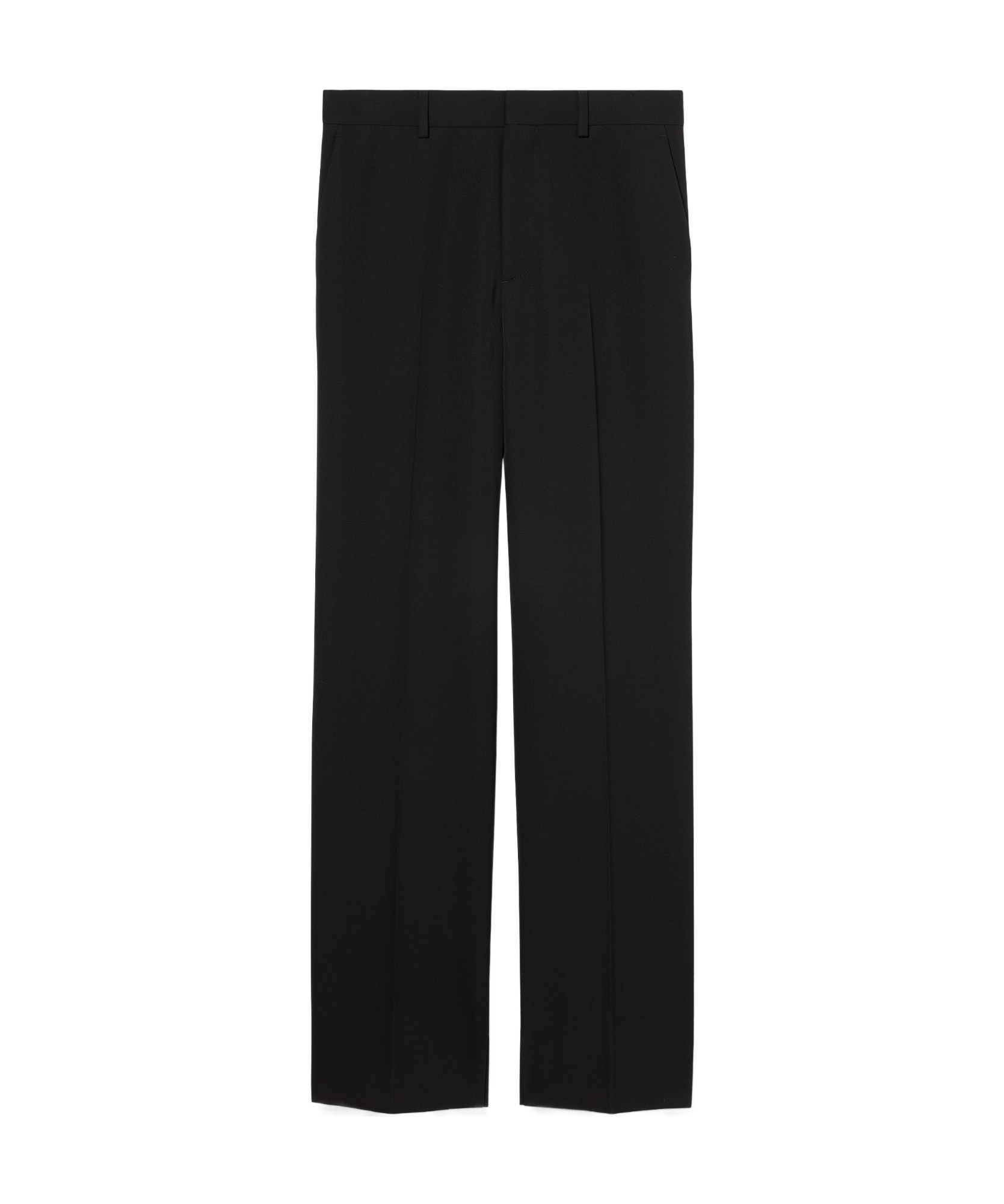 Gucci Embroidered Trousers With Belt Loops And Pockets In Black