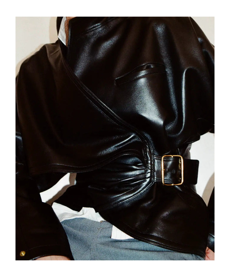 Shop Darkpark Cindy Jacket In Black