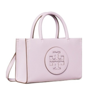 Tory Burch Mini Ella Bio Tote In Purple