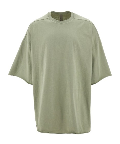 Rick Owens Tommy T Cotton Jersey T-shirt In Gray
