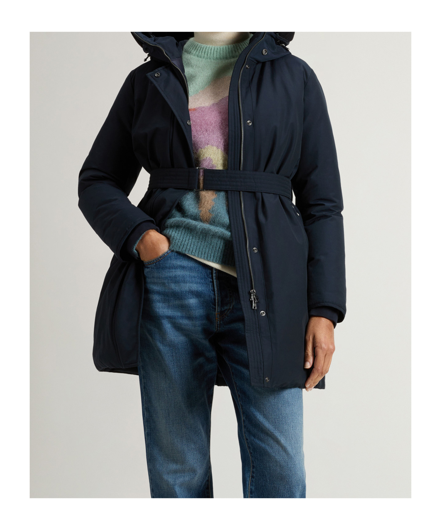 Woolrich Ramar Arctic Parka In Black