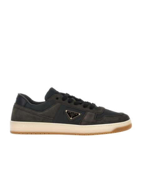 Prada Downtown Sneakers Multicolor In Black