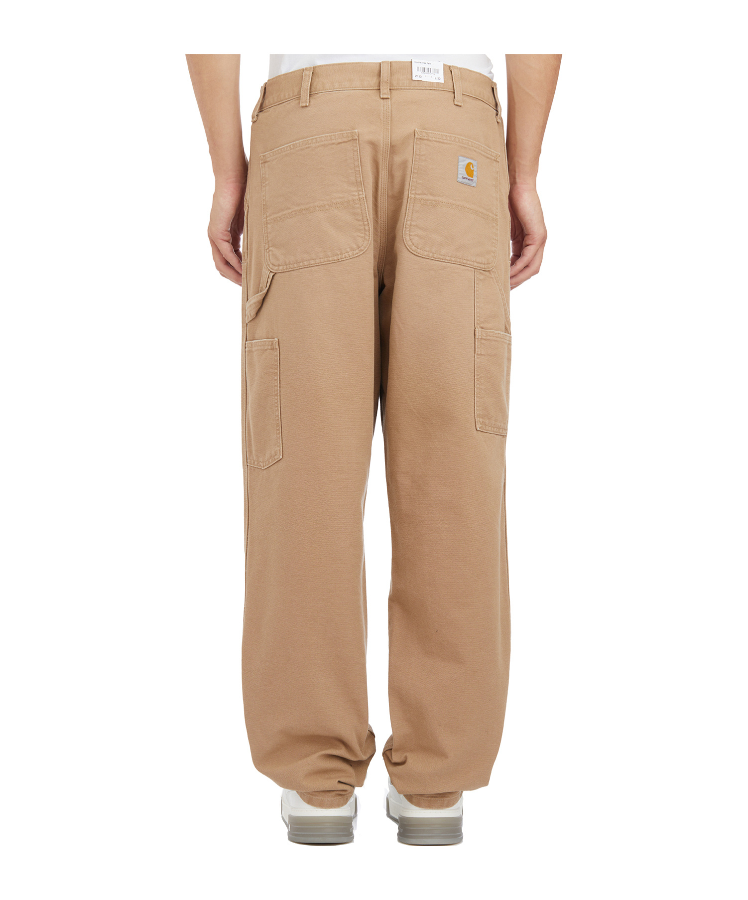 Carhartt Wip Double Knee Trousers In Nude