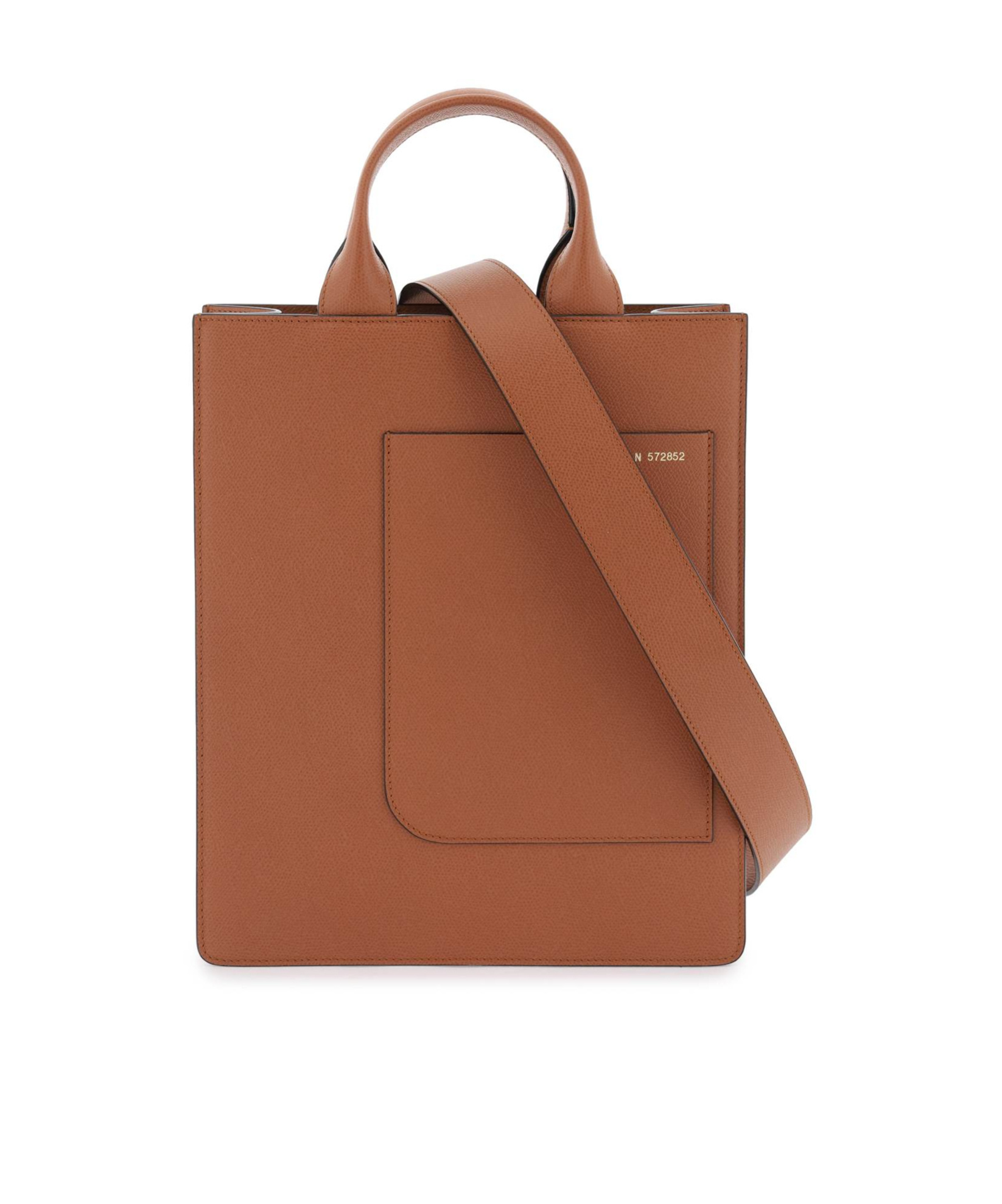 Valextra Hand Shoulder Bag In Brown