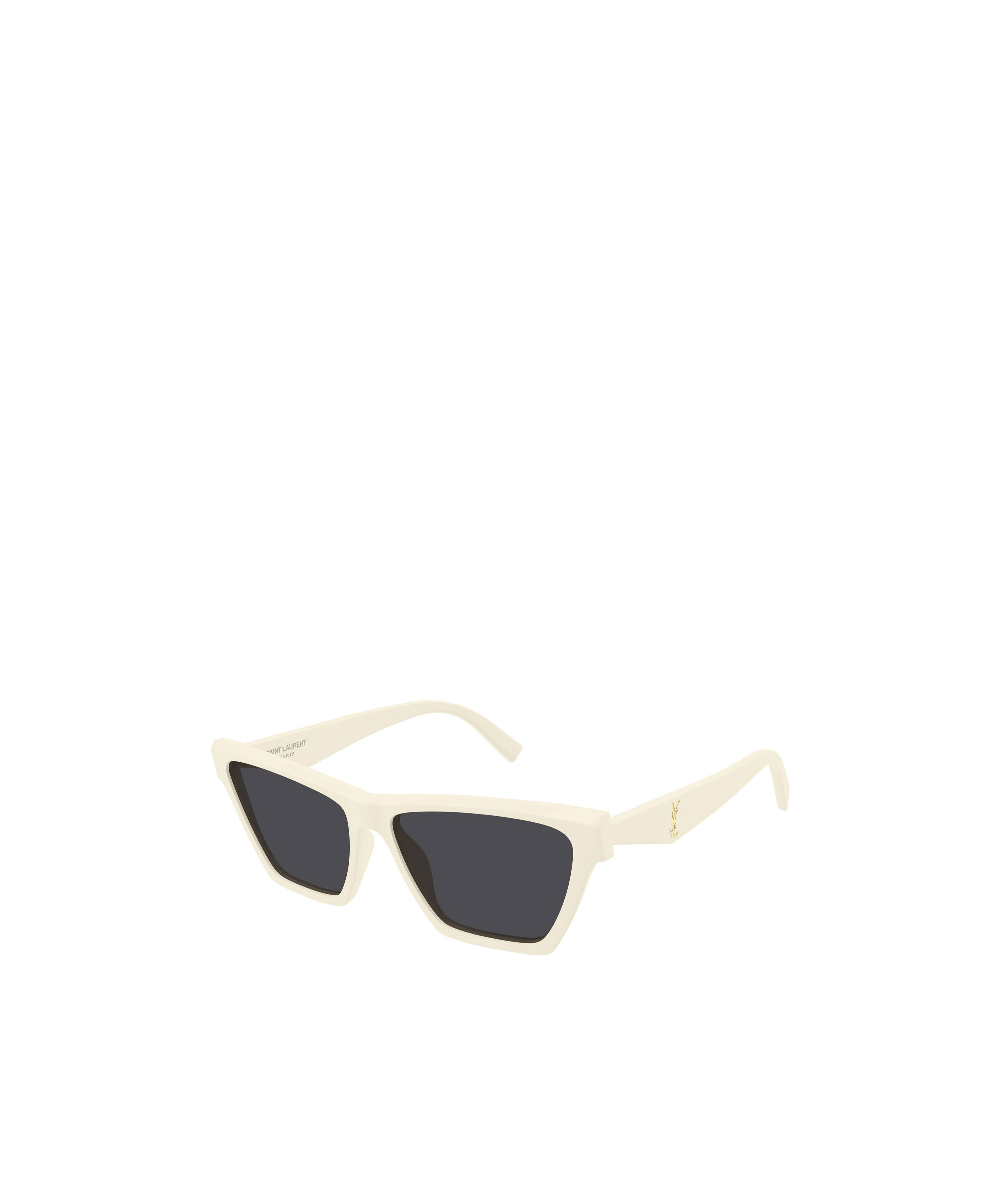 Saint Laurent Sl M103 Linea Monogram Sunglasses In Ivory
