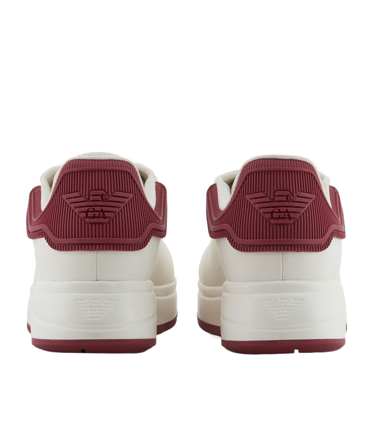 Emporio Armani Strap-up Sports And Casual Shoes In White