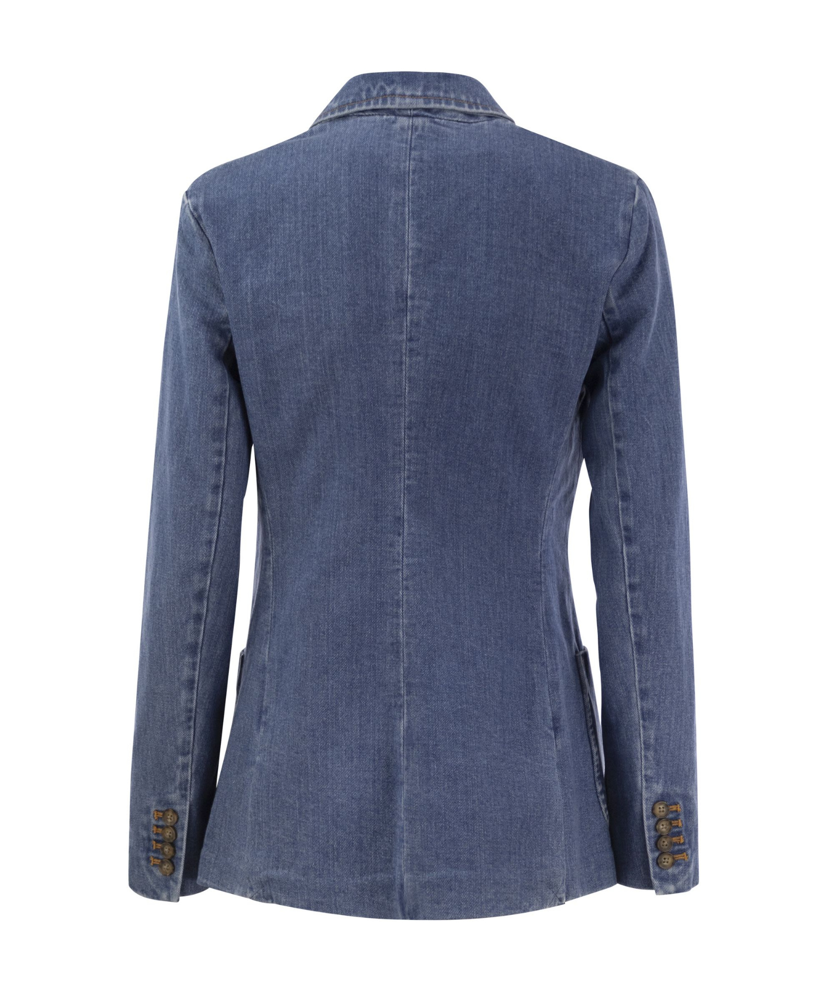 POLO RALPH LAUREN POLO RALPH LAUREN DOUBLE-BREASTED DENIM BLAZER