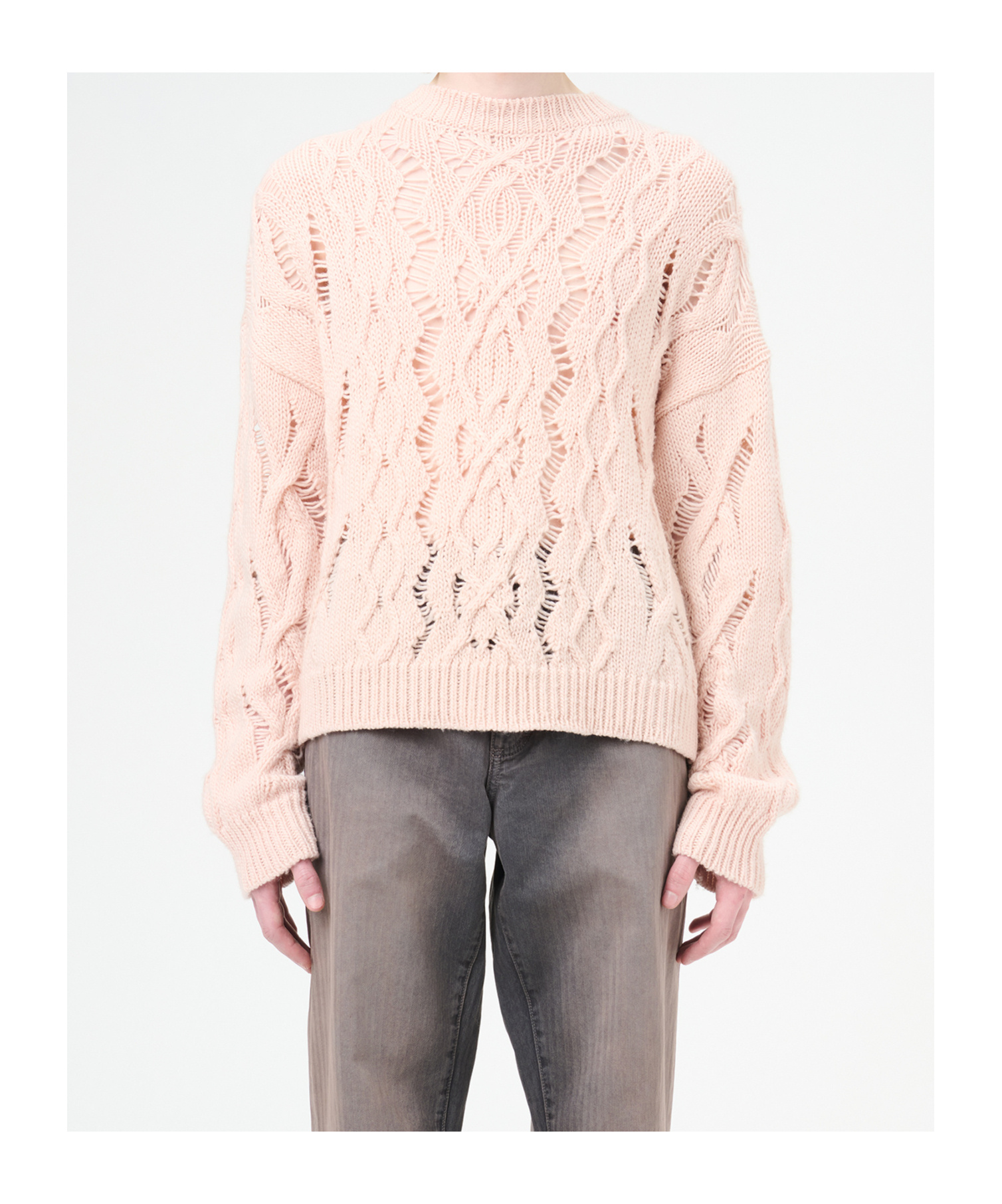 Our Legacy Twisted Sweater In Nude