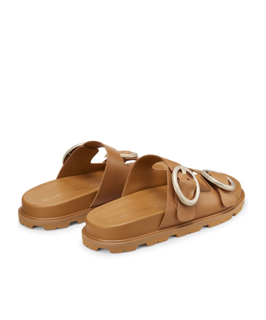 Stuart Weitzman Benni Sport Slide In Brown