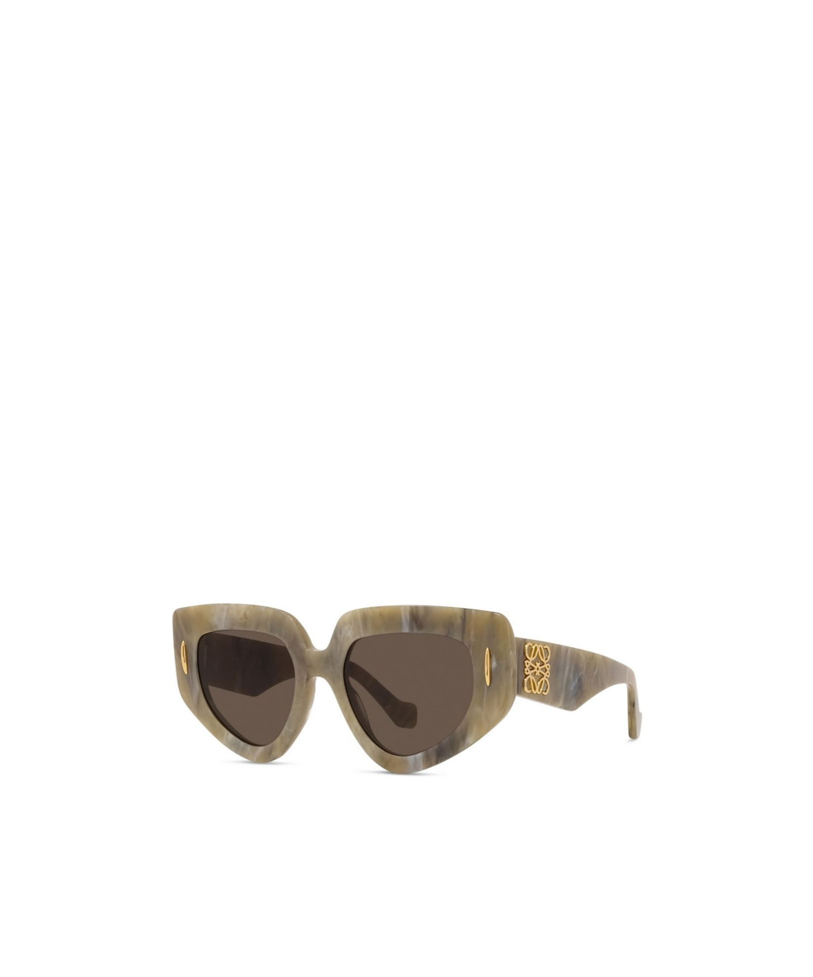 Loewe Full Frame Sunglasses In Green