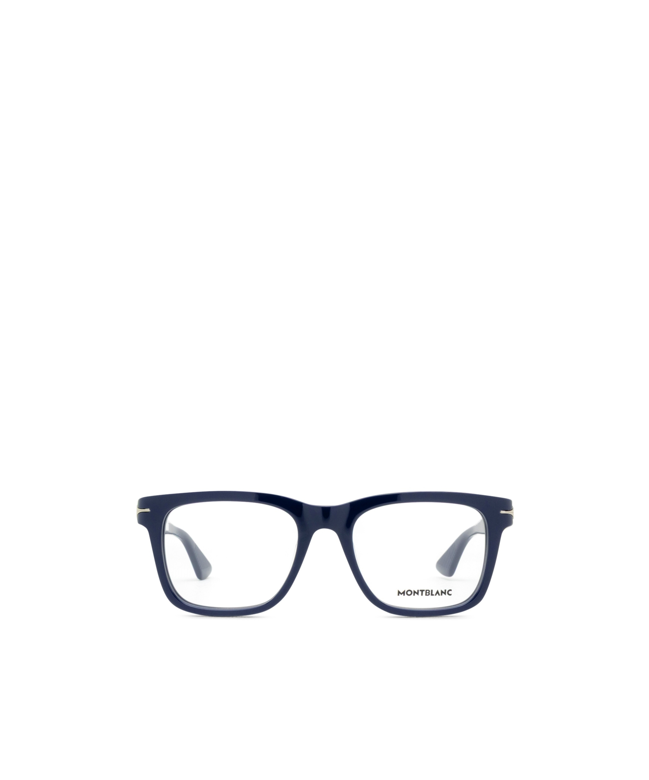 Montblanc Eyewear Square Frame Glasses In Blue