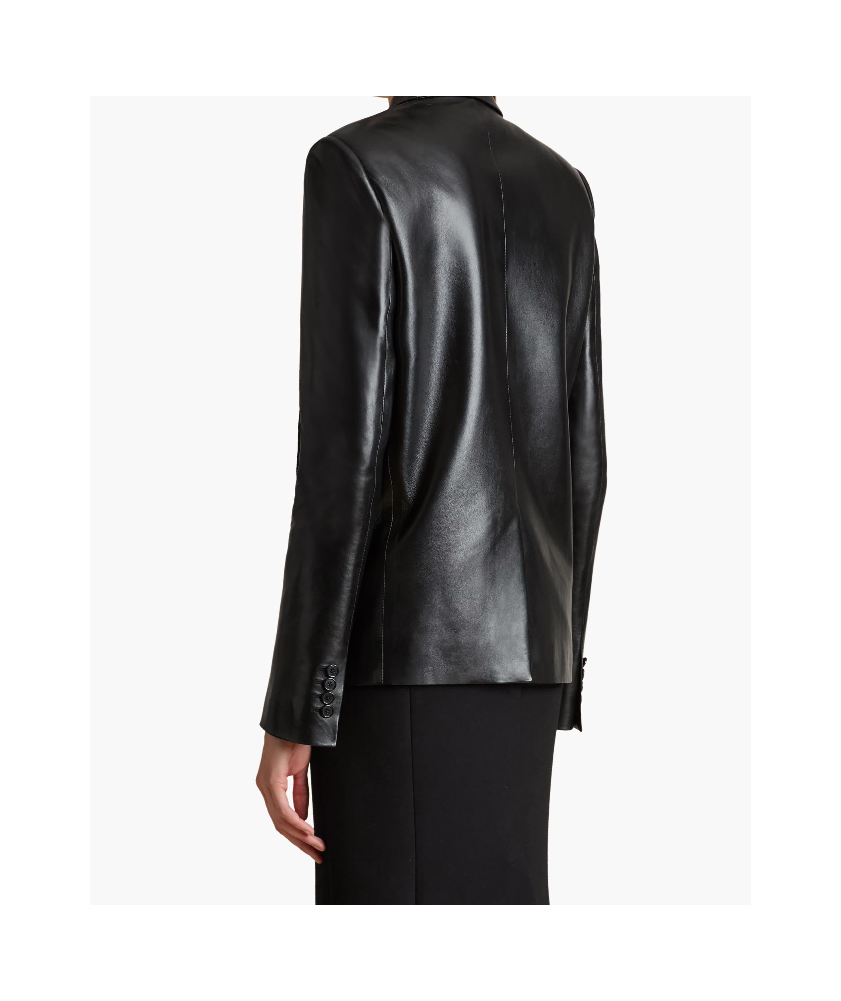 Shop Khaite Saraphina Blazer In Black