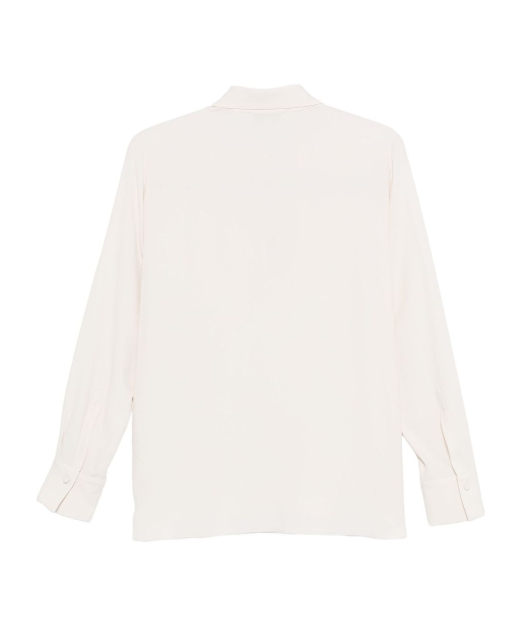 Antonelli Long-sleeved Polo Shirt In White