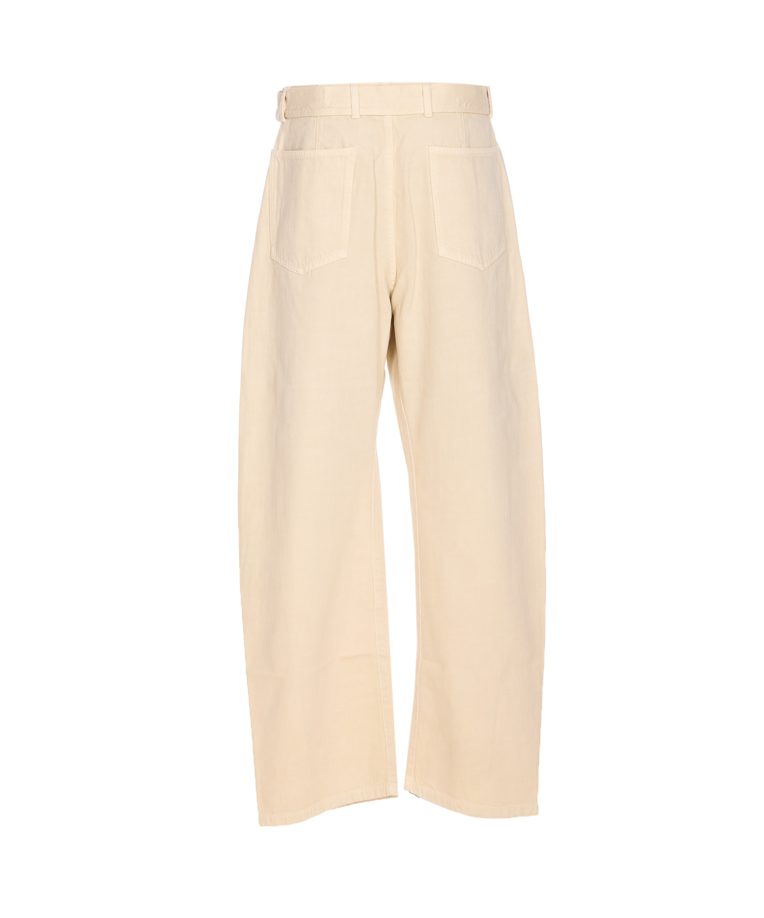 Lemaire Belted Twisted Pants In Neutral