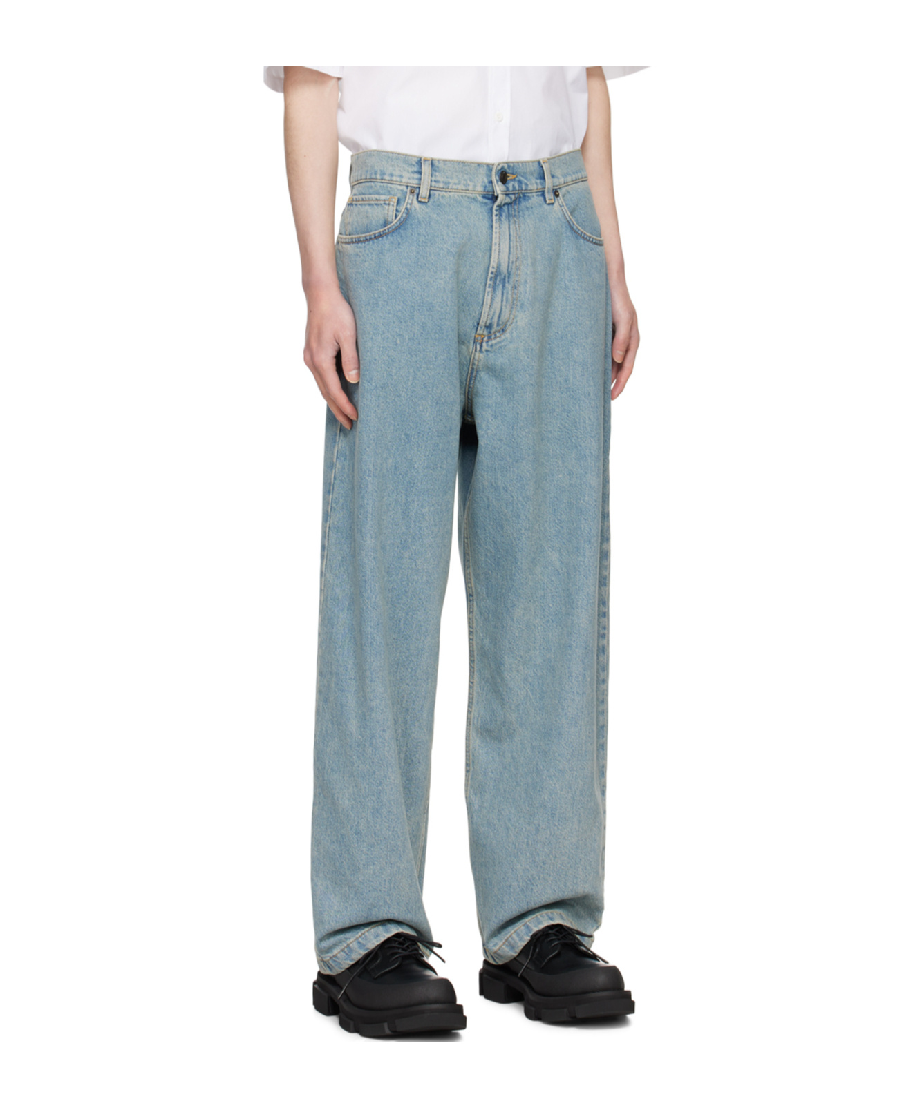 Moschino Jeans With Belt Loops