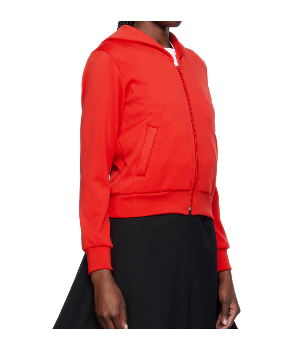 COMME DES GARÇONS LONG SLEEVE HOODED SWEATSHIRT 