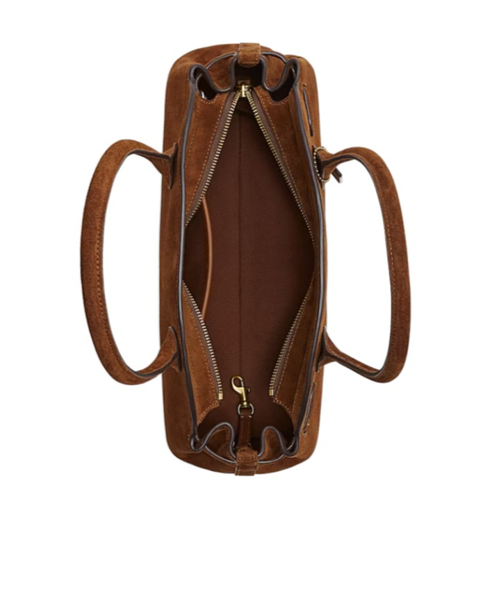 Coach Empire Carryall 34 Handbag In Brown