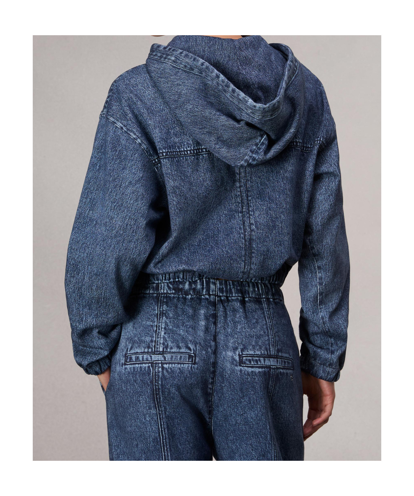 RAG & BONE HOODED DENIM JACKET