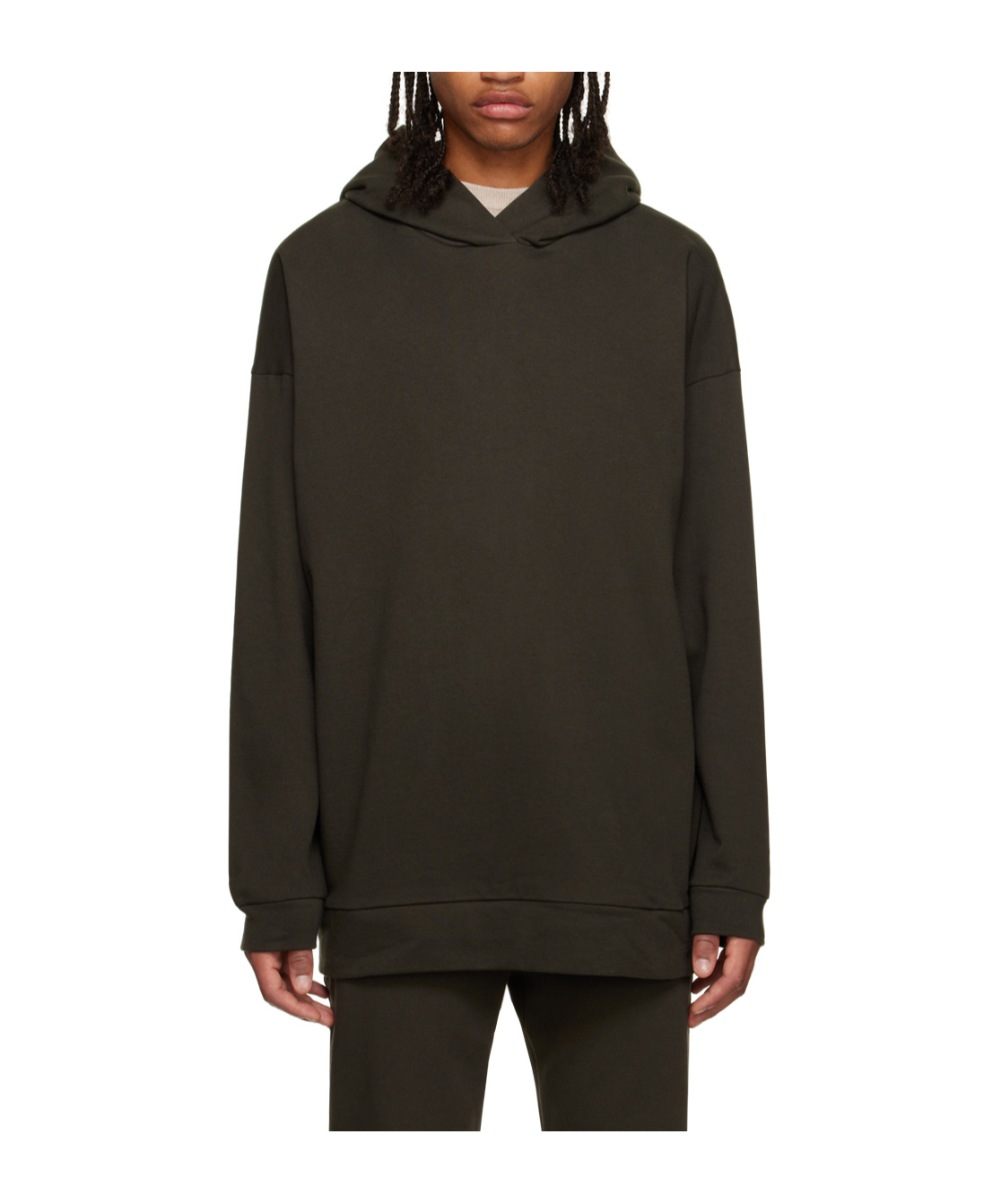 The Row Essoni Pullover Hoodie In Black