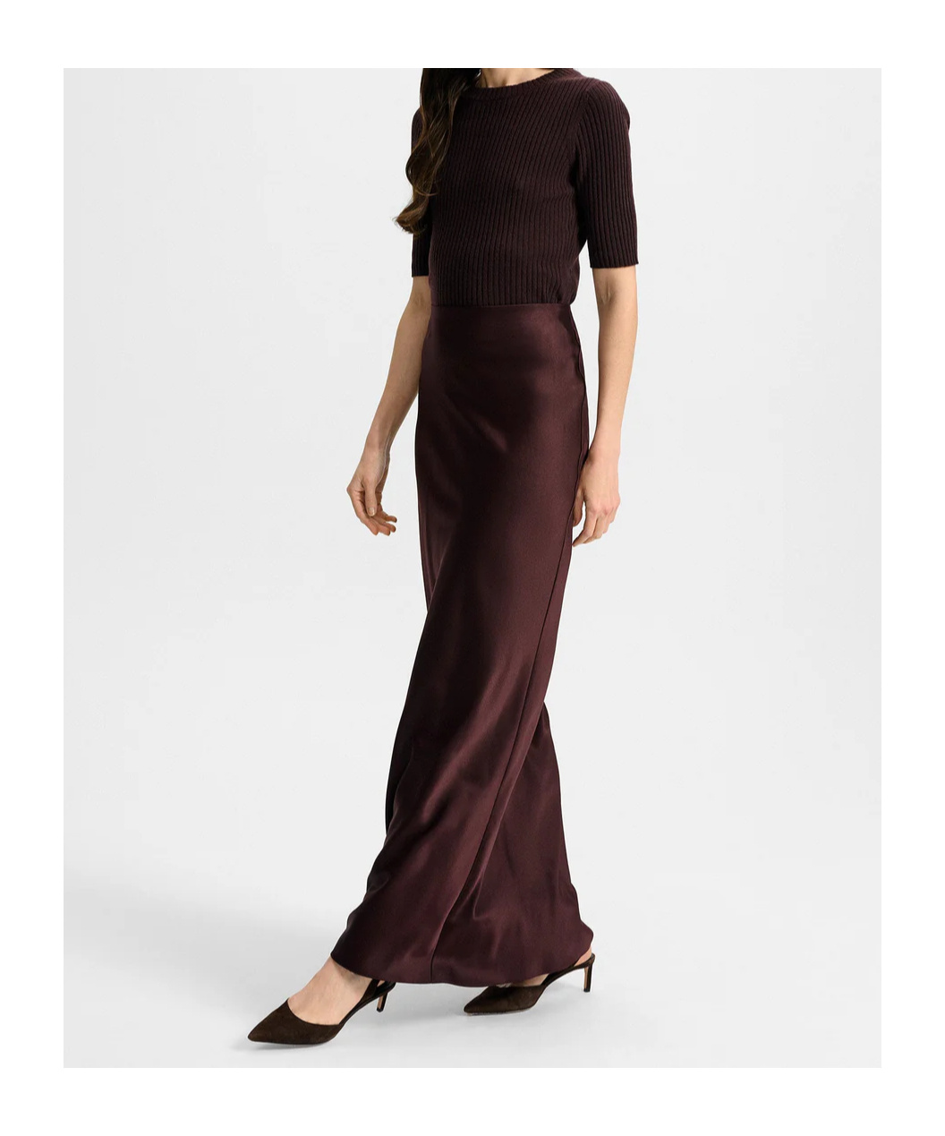 Veronica Beard Medina Silk Blend Maxi Skirt In Black