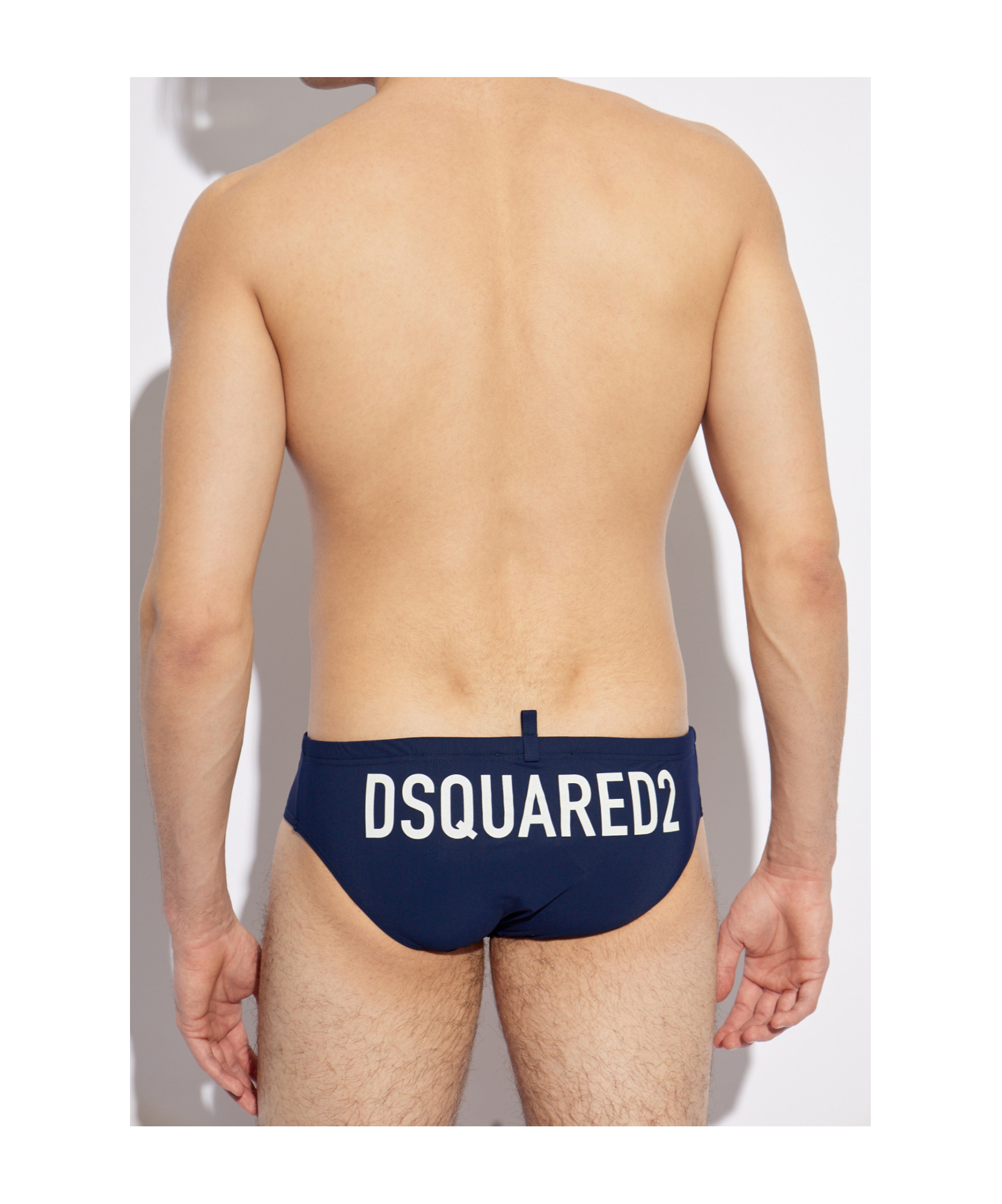 Dsquared2 Logo Swimming Trunks In Blue