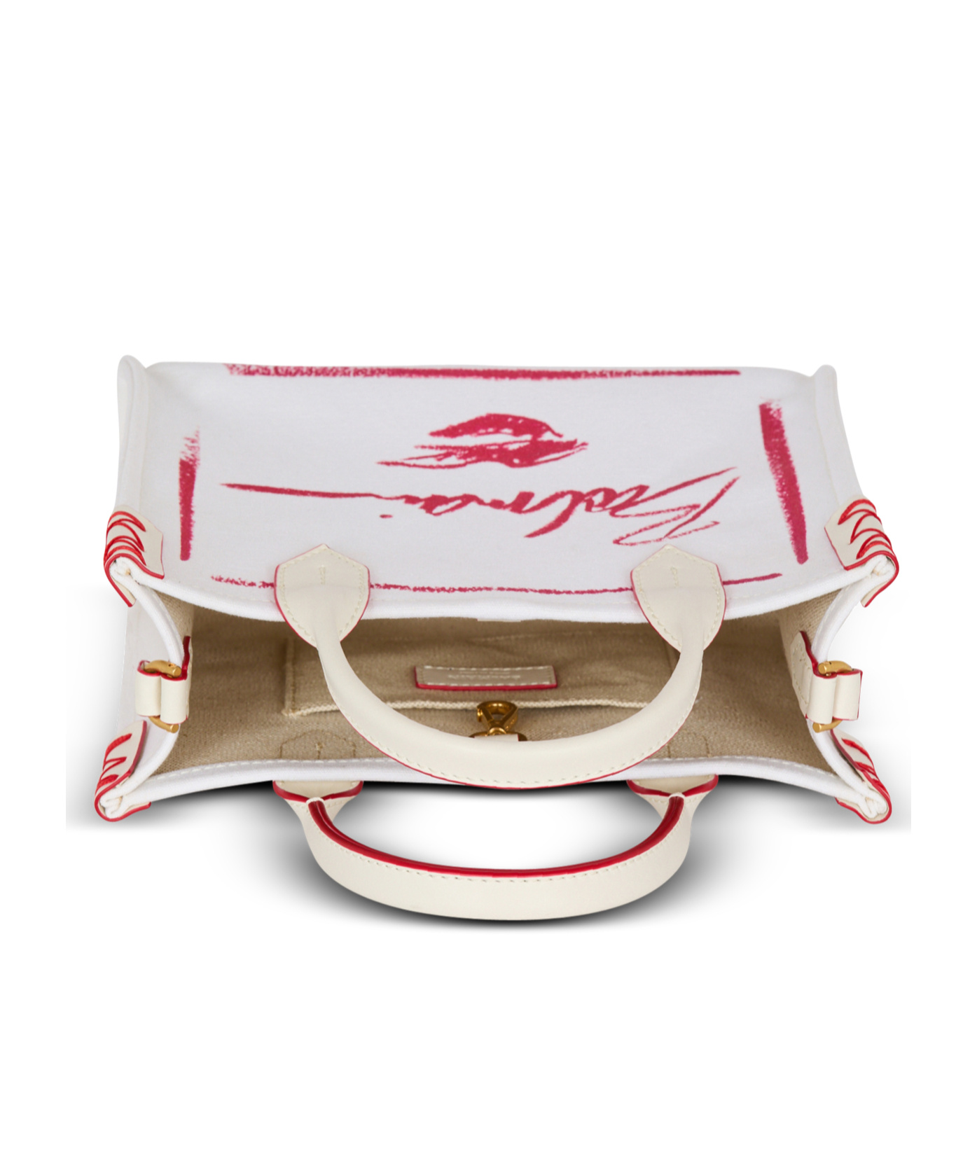 Balmain B-army Tote Bag In White