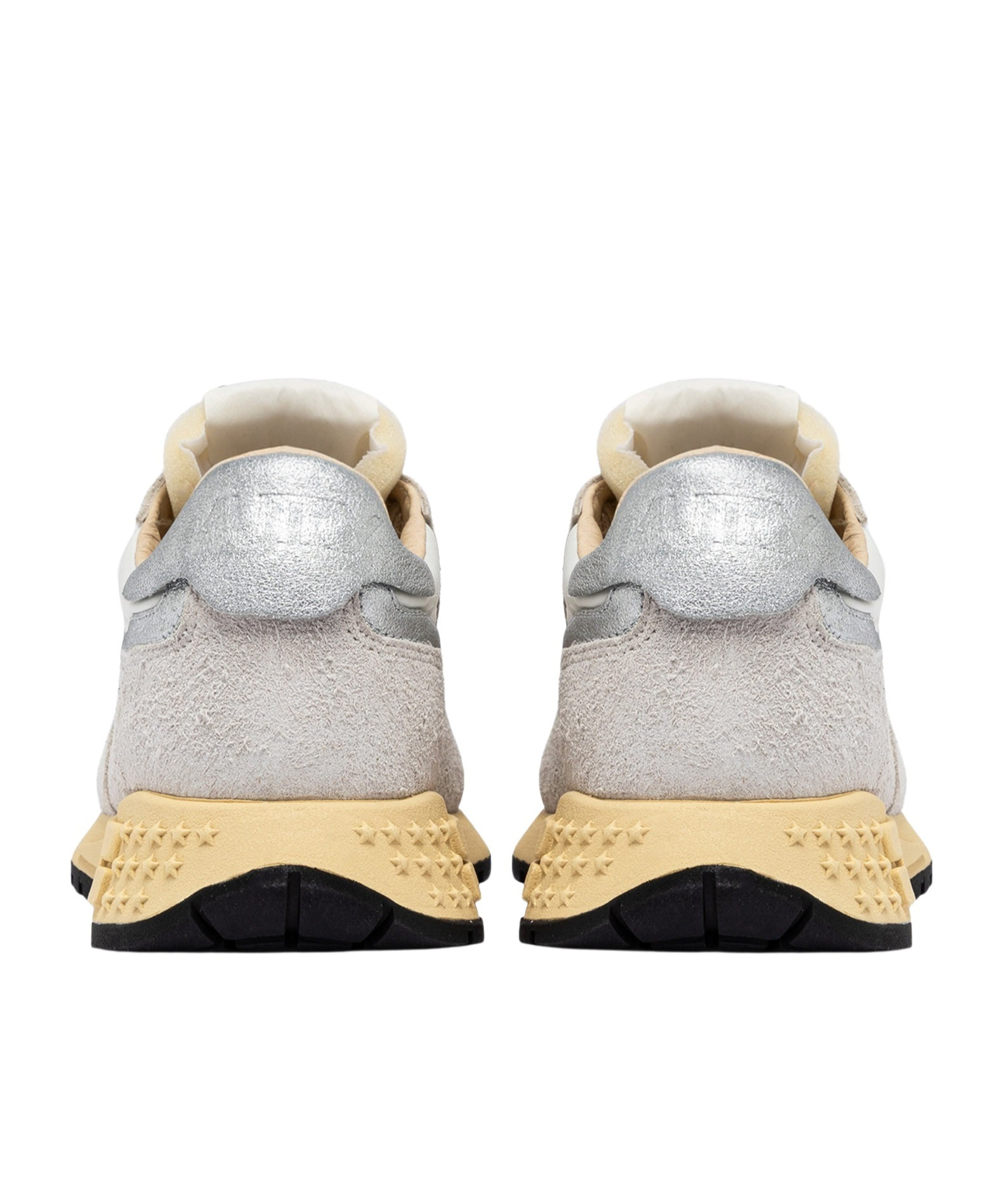 Autry Low-cut Lace-up Sneakers In Gray