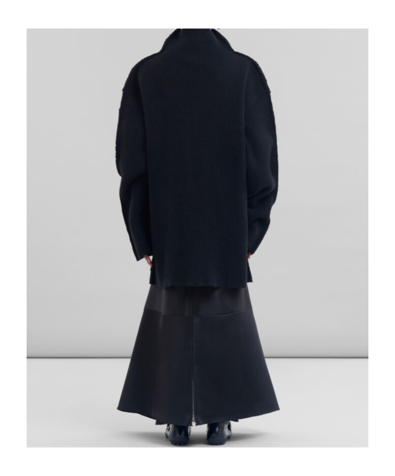 Marni High Neck Jumper In Black